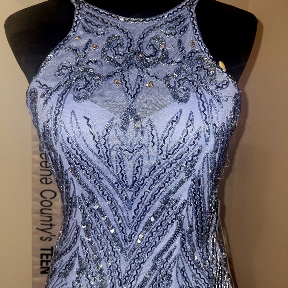 Sherri Hill Gown fully beaded great for prom or pageant a show stopper - Picture 7 of 17
